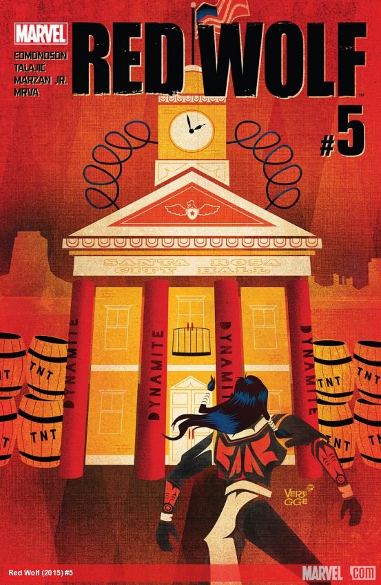 Cover of Red Wolf (2015) - #5