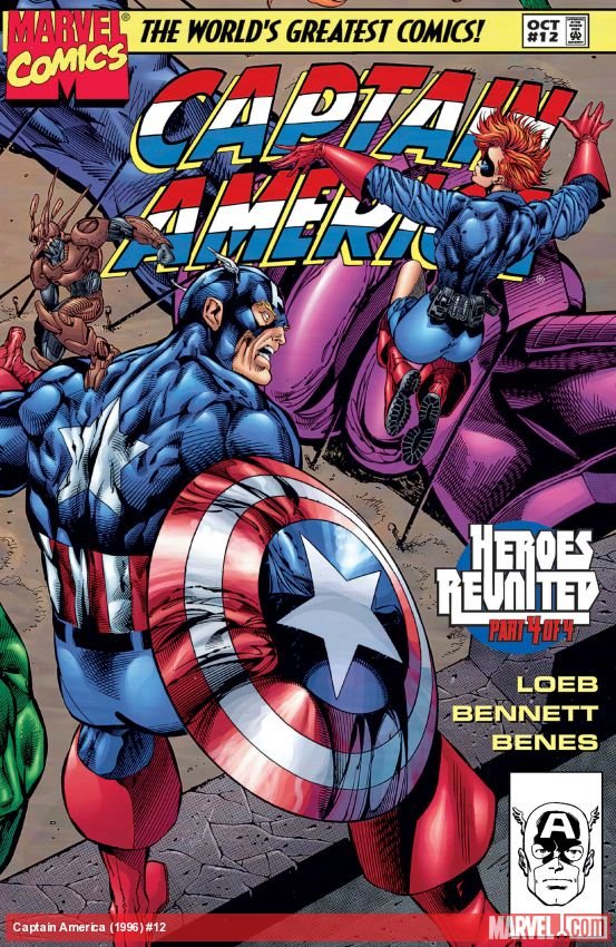 Cover of Captain America (1996) - #12