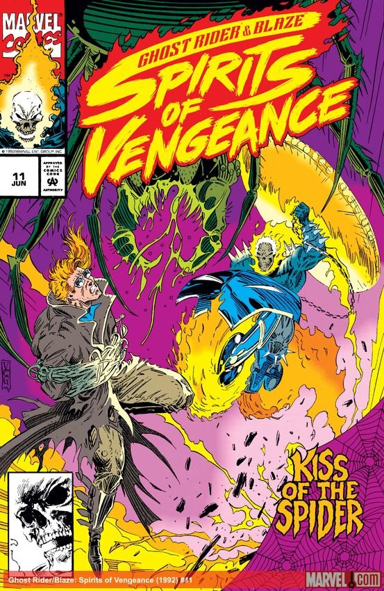 Cover of Ghost Rider/Blaze: Spirits Of Vengeance (1992) - #11