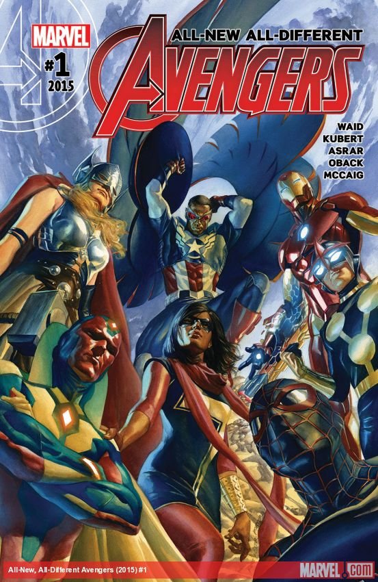 Cover of All-New, All-Different Avengers (2015) - #1