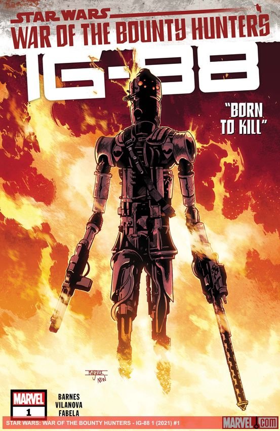 Cover of Star Wars: War Of The Bounty Hunters - Ig-88 (2021) - #1