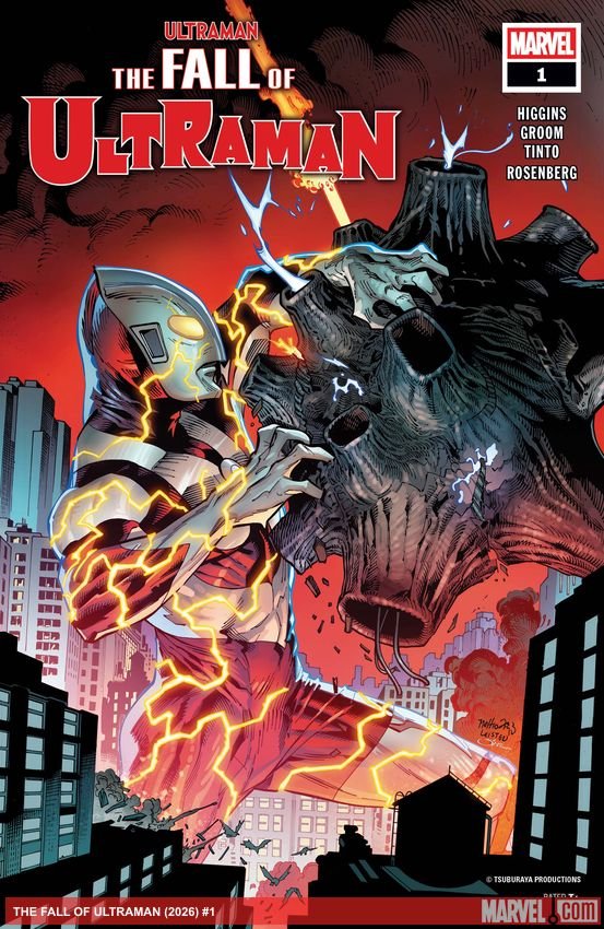 Cover of The Fall Of Ultraman (2026) - #1