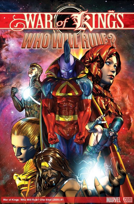 Cover of War Of Kings: Who Will Rule? (2009) - #1