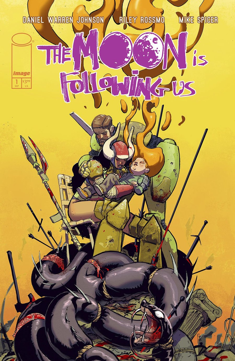 Cover of The Moon Is Following Us (2024) - #1