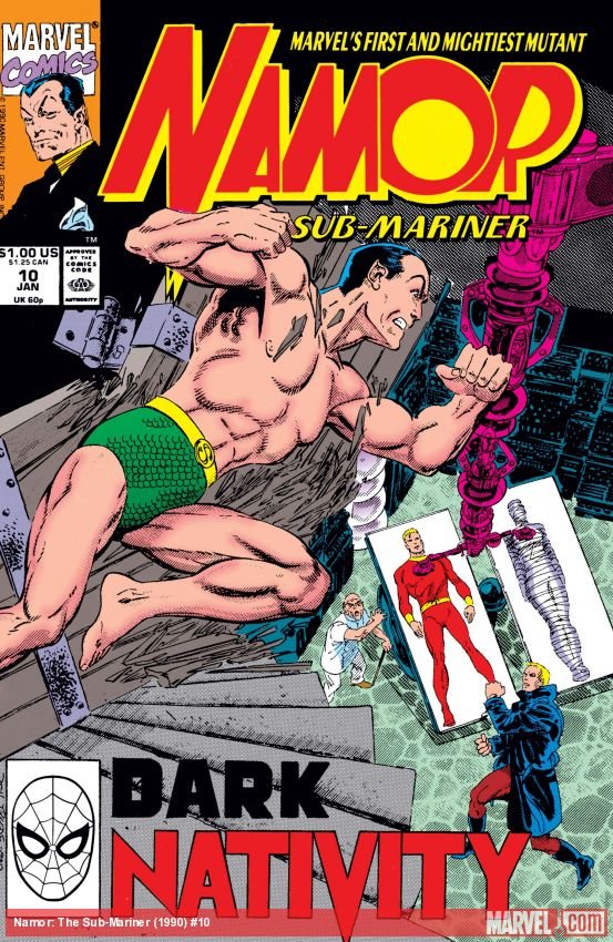Cover of Namor The Sub-Mariner (1990) - #10