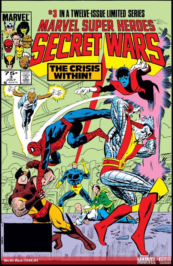 Cover of Secret Wars (1984) - #3
