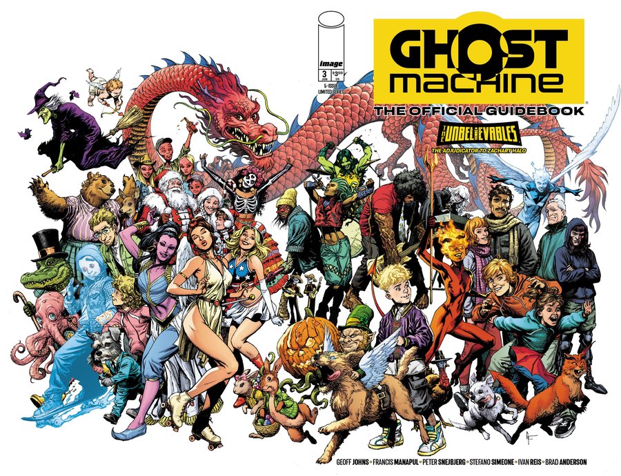 Cover of Ghost Machine: The Official Guidebook (2026) - #3