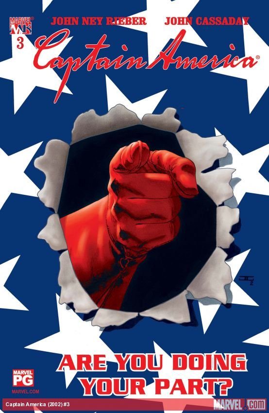 Cover of Captain America (2002) - #3