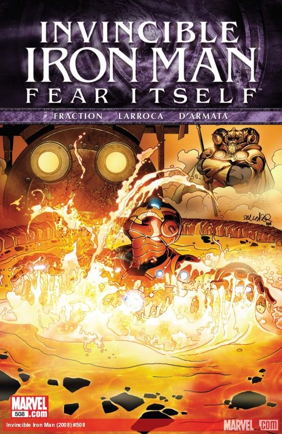 Cover of Invincible Iron Man (2008) - #508