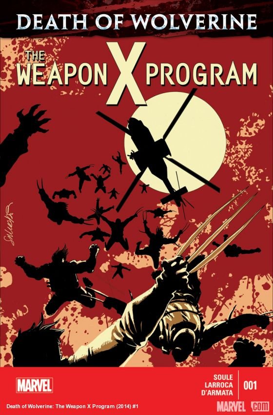 Cover of Death Of Wolverine: The Weapon X Program (2014) - #1