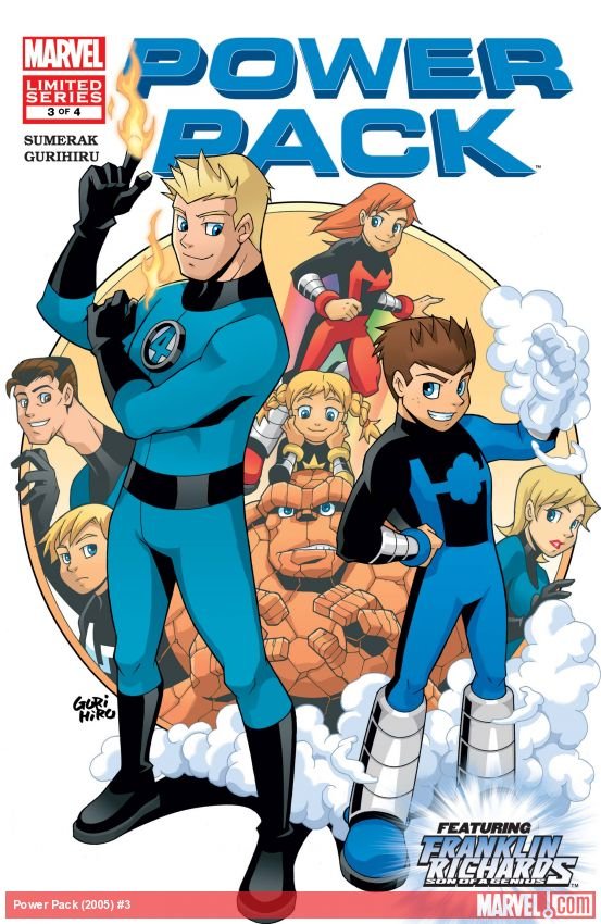 Cover of Power Pack (2005) - #3