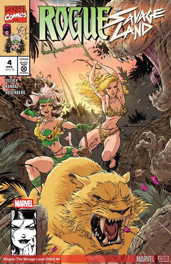 Cover of Rogue: The Savage Land (2025) - #4