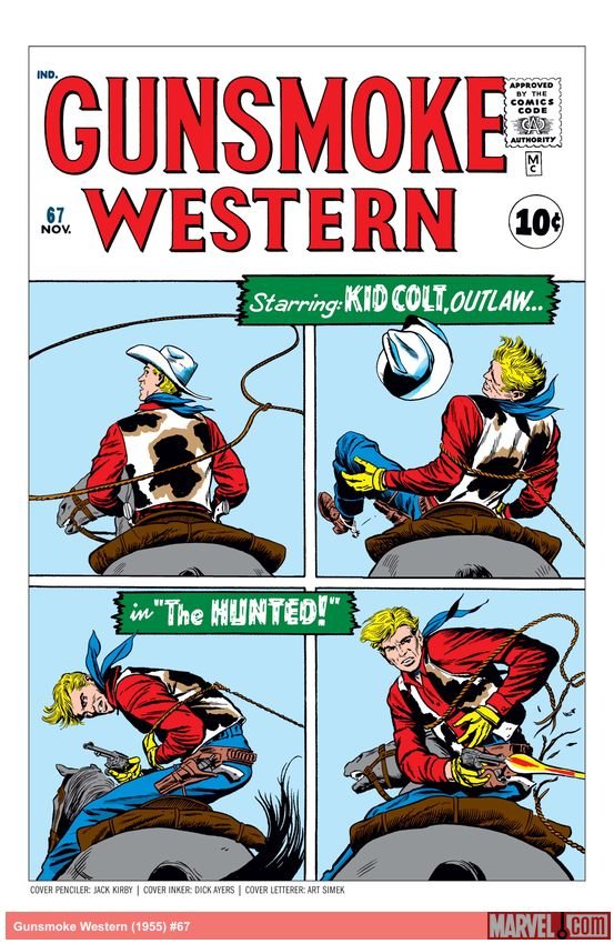 Cover of Gunsmoke Western (1955) - #67