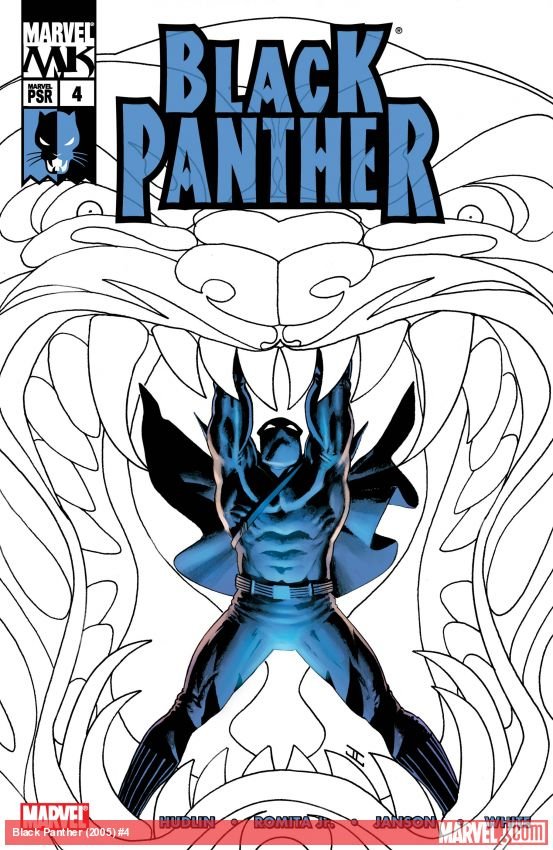 Cover of Black Panther (2005) - #4