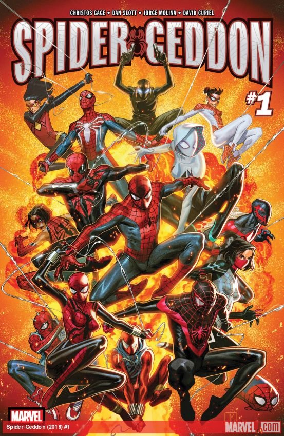 Cover of Spider-Geddon (2018) - #1