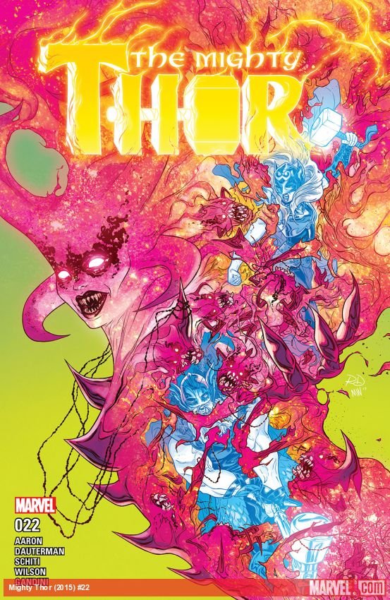 Cover of Mighty Thor (2015) - #22