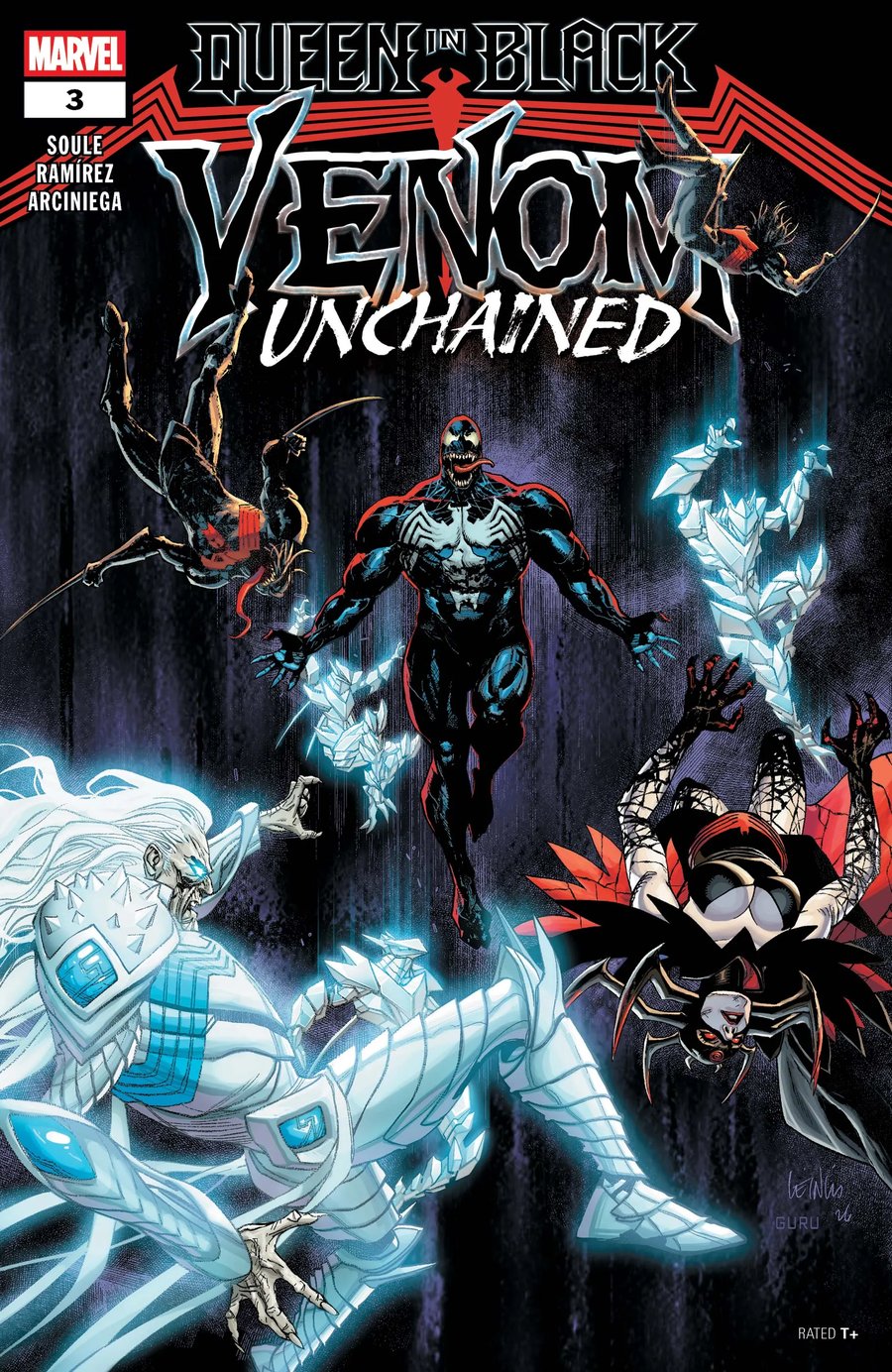 Cover of Queen In Black: Venom Unchained (2026) - #3