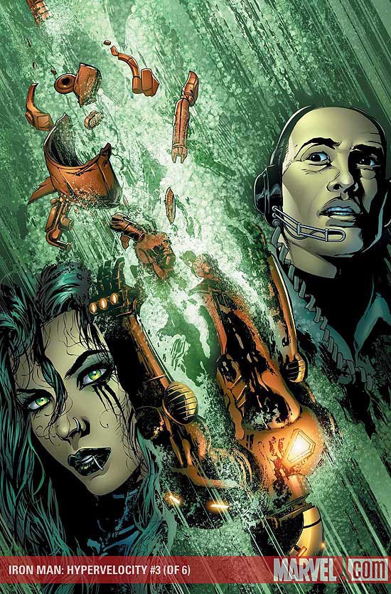 Cover of Iron Man: Hypervelocity (2007) - #3
