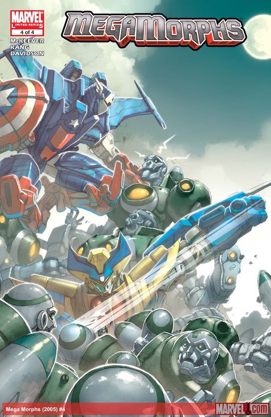 Cover of Mega Morphs (2005) - #4