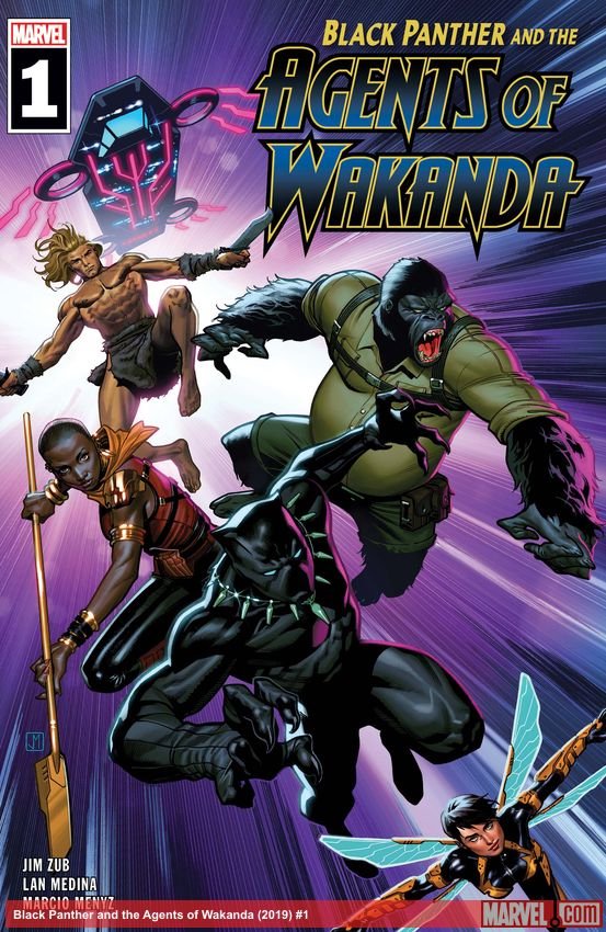 Cover of Black Panther And The Agents Of Wakanda (2019) - #1