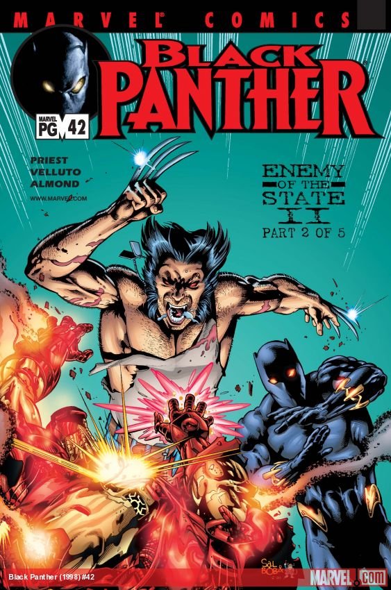 Cover of Black Panther (1998) - #42