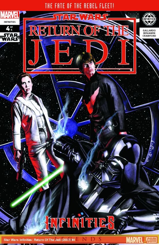 Cover of Star Wars Infinities: Return Of The Jedi (2003) - #4