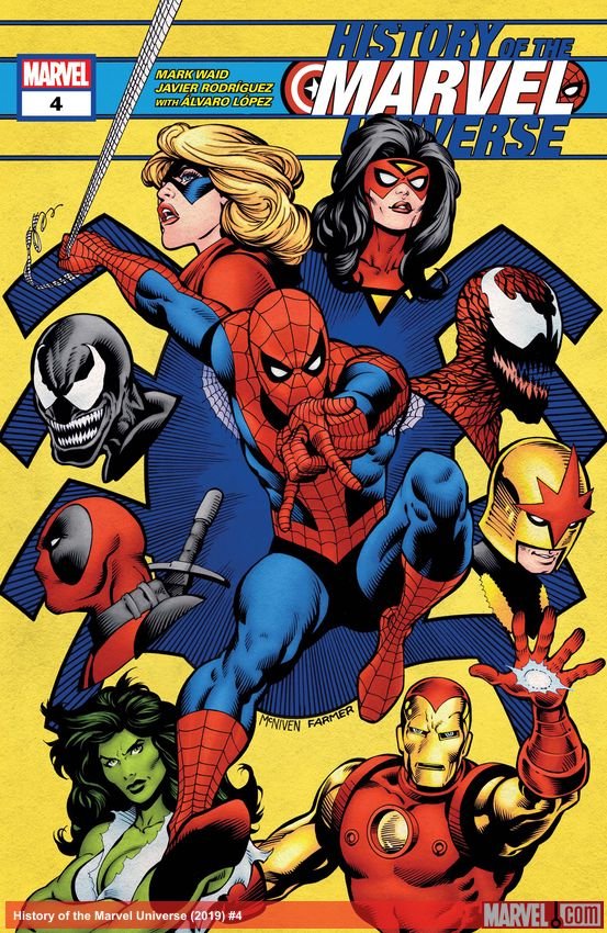 Cover of History Of The Marvel Universe (2019) - #4