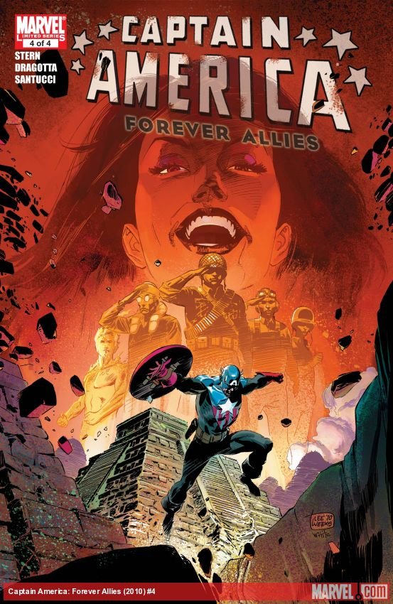 Cover of Captain America: Forever Allies (2010) - #4