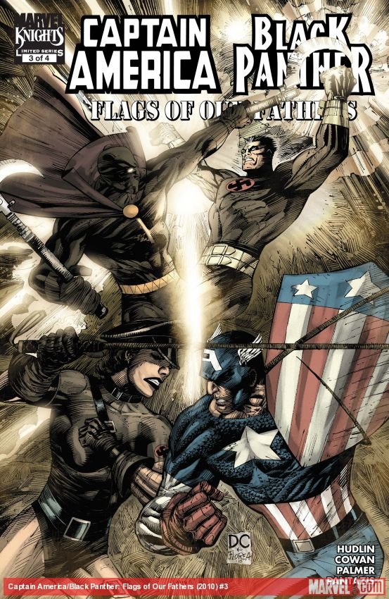 Cover of Captain America/Black Panther: Flags Of Our Fathers (2010) - #3