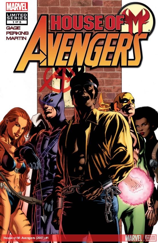 Cover of House Of M: Avengers (2007) - #1