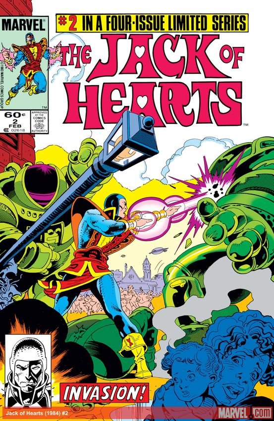 Cover of Jack Of Hearts (1984) - #2