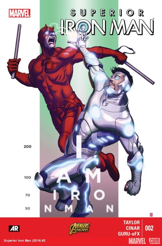 Cover of Superior Iron Man (2014) - #2