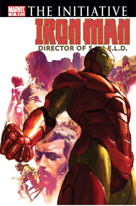 Cover of The Invincible Iron Man (2004) - #15