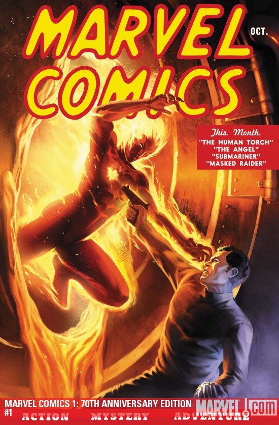 Cover of Marvel Comics 1: 70th Anniversary Edition (2009) - #1