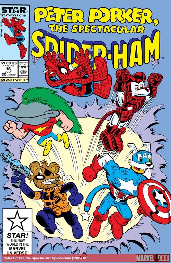Cover of Peter Porker, The Spectacular Spider-Ham (1985) - #16