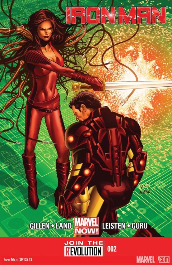 Cover of Iron Man (2012) - #2