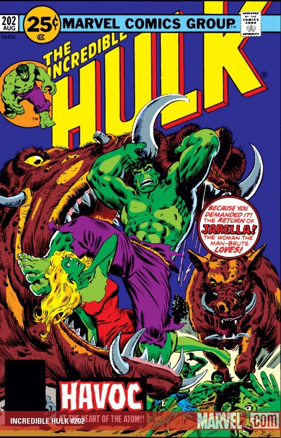 Cover of Incredible Hulk (1962) - #202