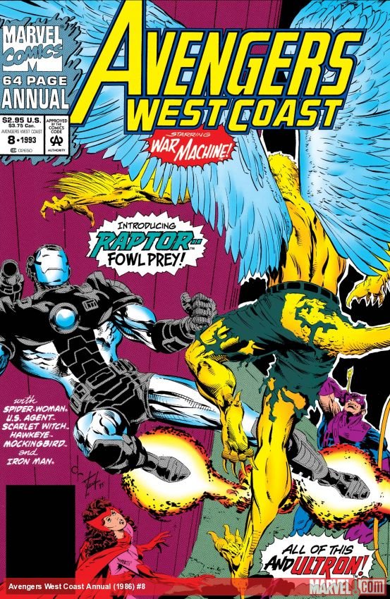 Cover of West Coast Avengers Annual (1986) - #8