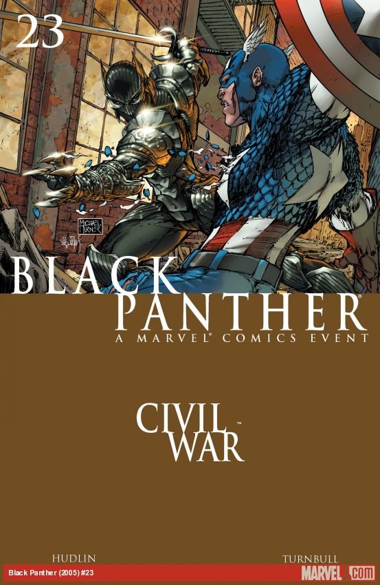Cover of Black Panther (2005) - #23