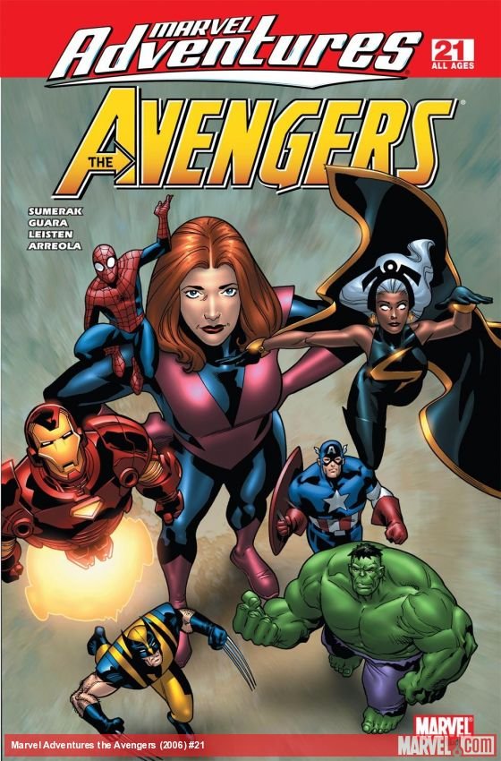 Cover of Marvel Adventures The Avengers (2006) - #21