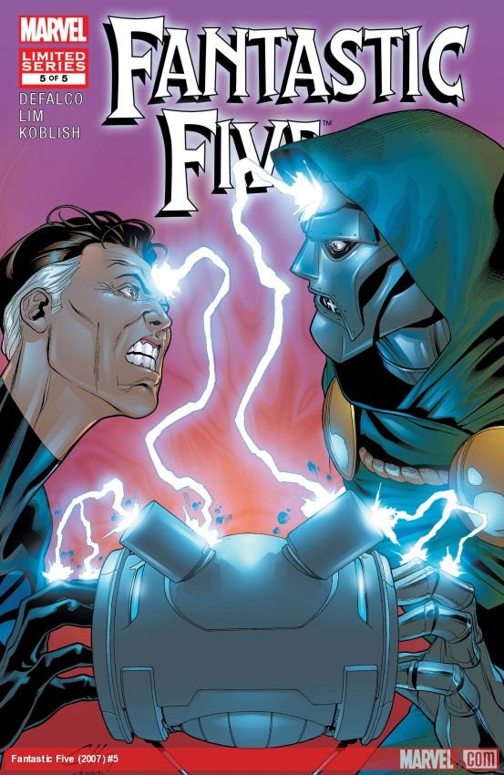Cover of Fantastic Five (2007) - #5