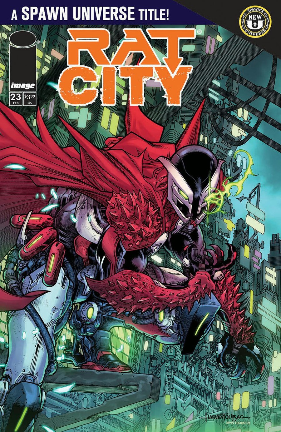 Cover of SPAWN Rat City (2024) - #23