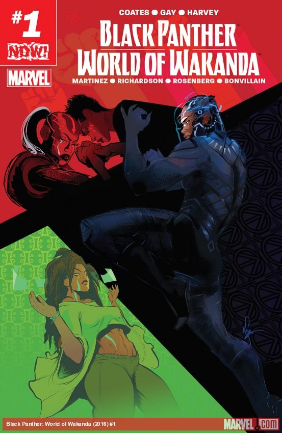 Cover of Black Panther: World Of Wakanda (2016) - #1