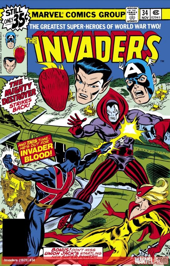Cover of Invaders (1975) - #34