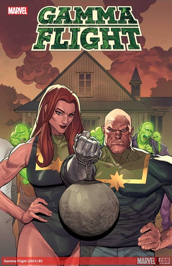 Cover of Gamma Flight (2021) - #3