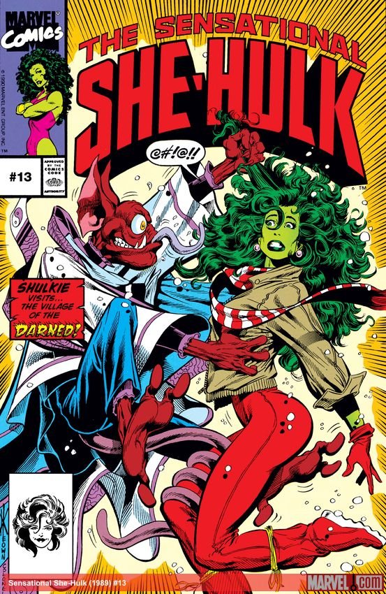 Cover of Sensational She-Hulk (1989) - #13
