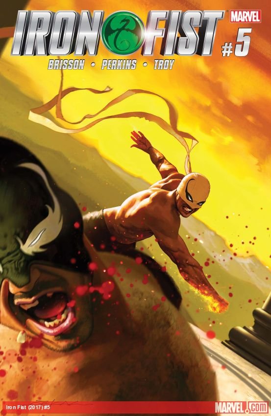 Cover of Iron Fist (2017) - #5