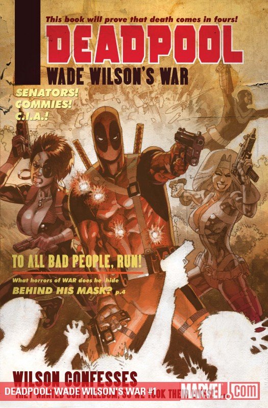 Cover of Deadpool: Wade Wilson's War (2010) - #1
