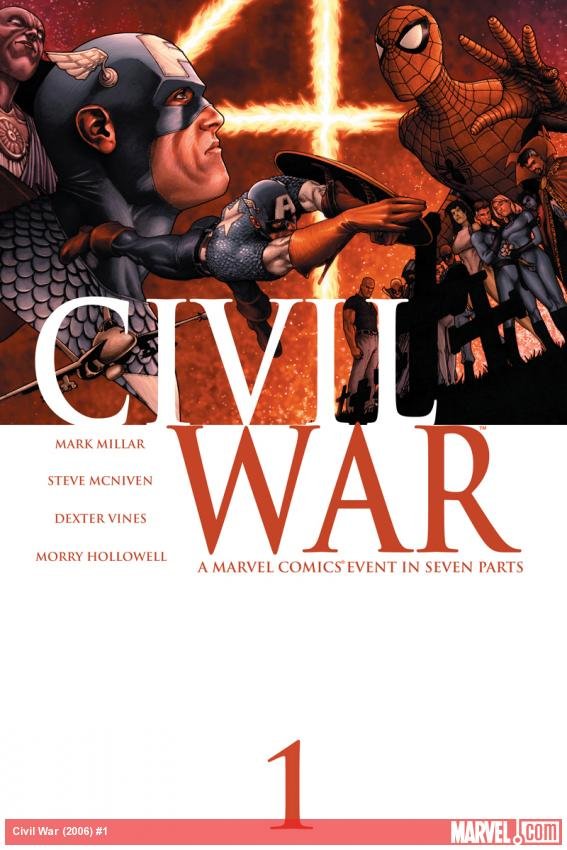 Cover of Civil War (2006) - #1