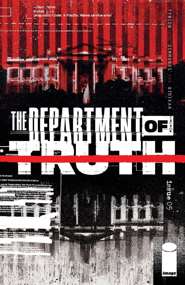 Cover of The Department of Truth (2020) - #5